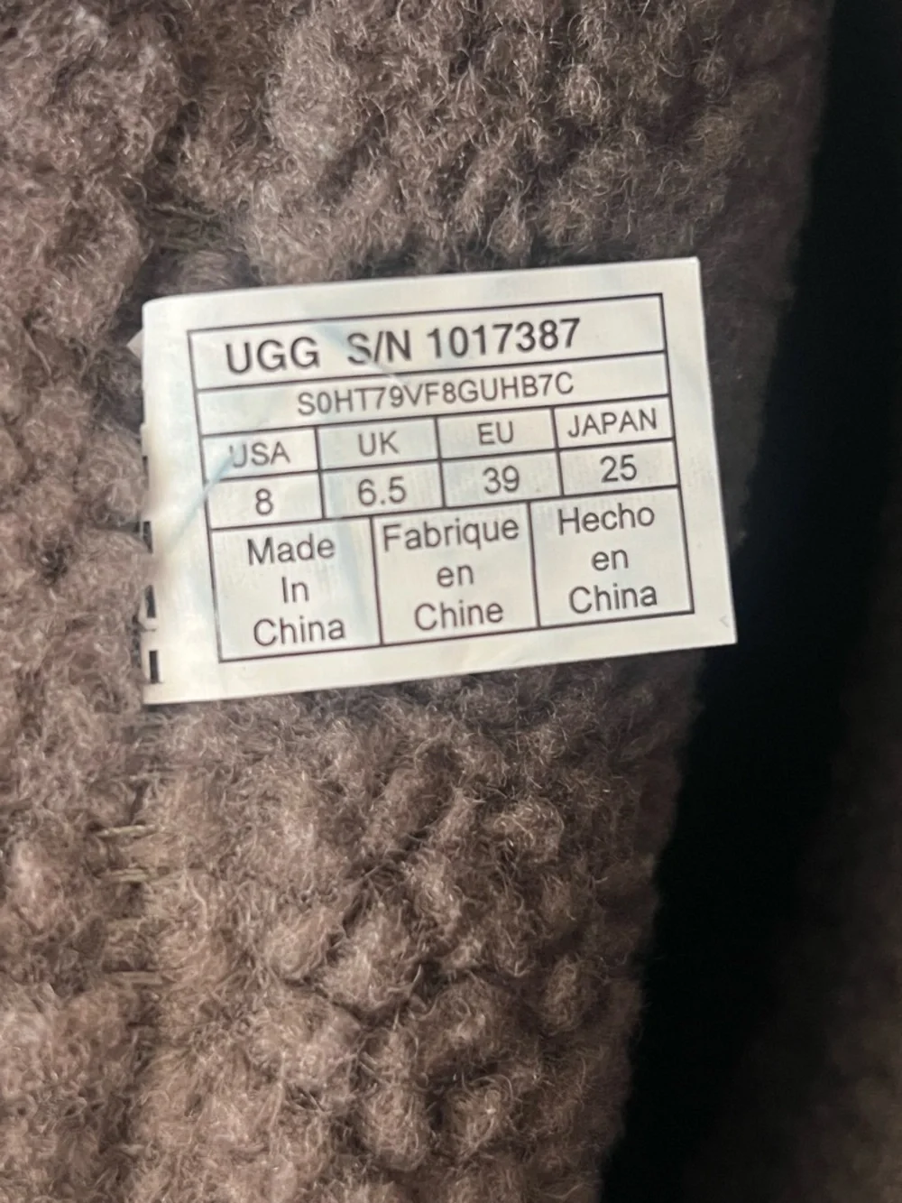 UGG Waterproof Janina Boots - S/N 1017387 -‎ Dark Green/ Gray - Size 8